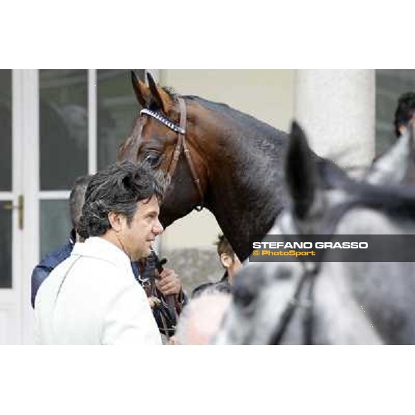 Bruno Grizzetti and Lexis Milano - San Siro racecourse,18th march 2012 ph.Stefano Grasso