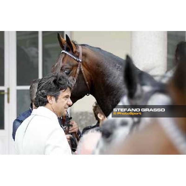 Bruno Grizzetti and Lexis Milano - San Siro racecourse,18th march 2012 ph.Stefano Grasso