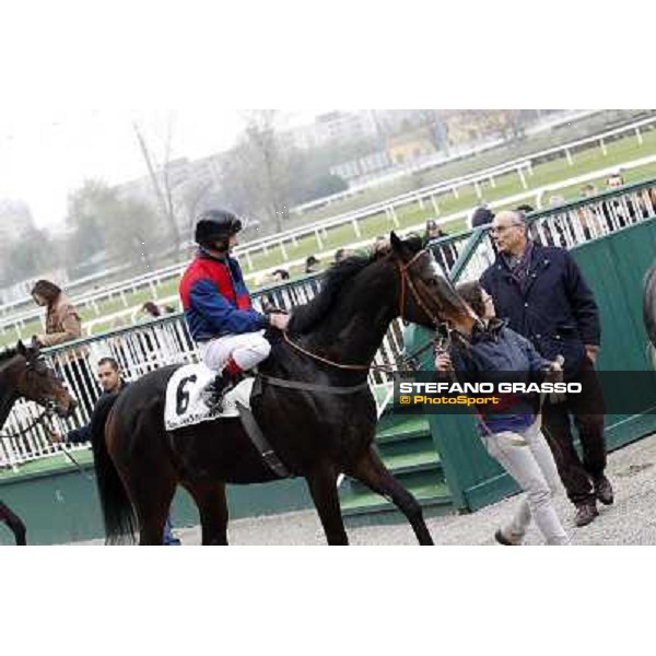 Luca Maniezzi and Silver Arrow Milano - San Siro racecourse,18th march 2012 ph.Stefano Grasso