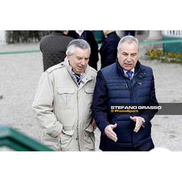 Giuseppe and Alduino Botti Milano - San Siro racecourse,18th march 2012 ph.Stefano Grasso