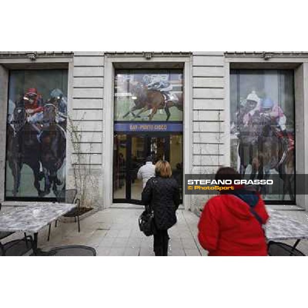 The new betting facilities at San Siro galopp Milano - San Siro racecourse,18th march 2012 ph.Stefano Grasso