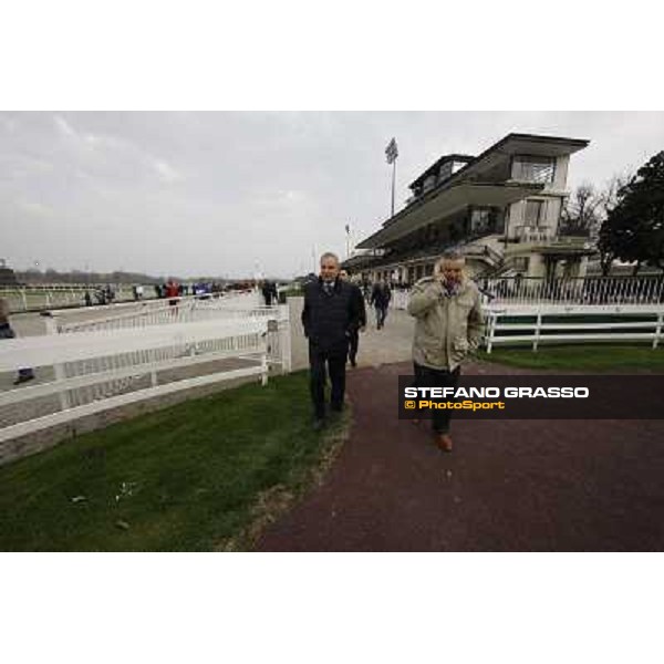 Alduino and Giuseppe Botti Milano - San Siro racecourse,18th march 2012 ph.Stefano Grasso