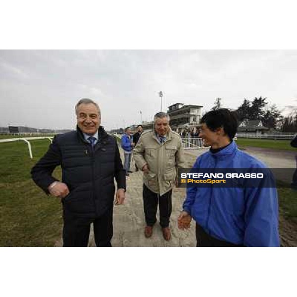 Alduino and Giuseppe Botti Milano - San Siro racecourse,18th march 2012 ph.Stefano Grasso