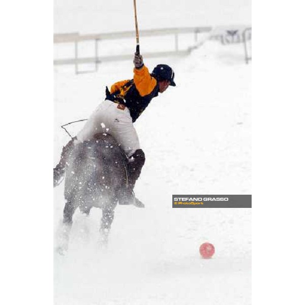 Cortina winter polo Cup 2004 Lake of Misurina febr. 21 2004 ph.Stefano Grasso