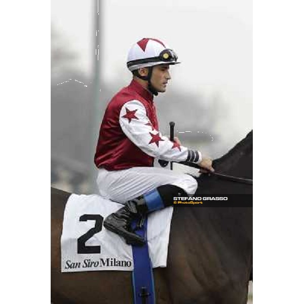 Dario Vargiu on Cima de Pluie Milano - San Siro racecourse,18th march 2012 ph.Stefano Grass