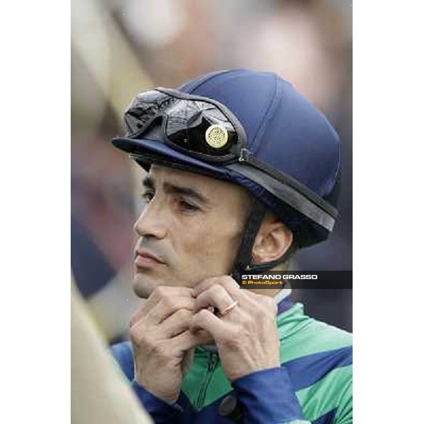 a portrait for Dario Vargiu Milano - San Siro racecourse,18th march 2012 ph.Stefano Grasso