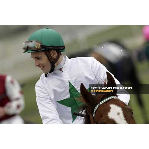 a portrait for Federico Bossa Milano - San Siro racecourse,18th march 2012 ph.Stefano Grasso