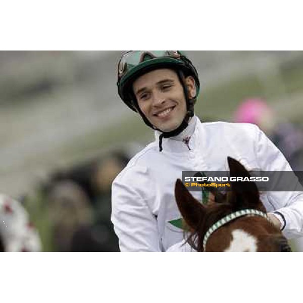 a portrait for Federico Bossa Milano - San Siro racecourse,18th march 2012 ph.Stefano Grasso