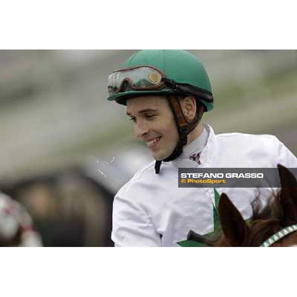 a portrait for Federico Bossa Milano - San Siro racecourse,18th march 2012 ph.Stefano Grasso