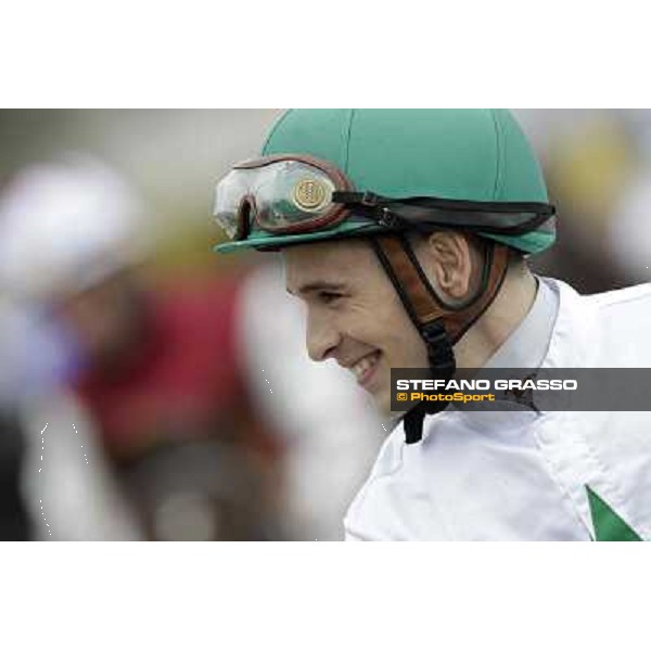 a portrait for Federico Bossa Milano - San Siro racecourse,18th march 2012 ph.Stefano Grasso