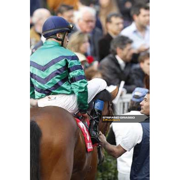 Stefano Landi on Facoltoso wins the 122° Premio Pisa Pisa - San Rossore racecourse, 25th march 2012 ph.Stefano Grasso