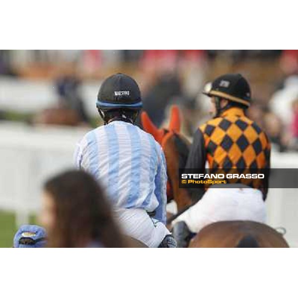 Stefano Landi on Facoltoso wins the 122° Premio Pisa Pisa - San Rossore racecourse, 25th march 2012 ph.Stefano Grasso