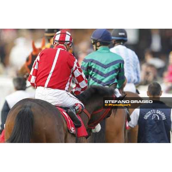 Stefano Landi on Facoltoso wins the 122° Premio Pisa Pisa - San Rossore racecourse, 25th march 2012 ph.Stefano Grasso