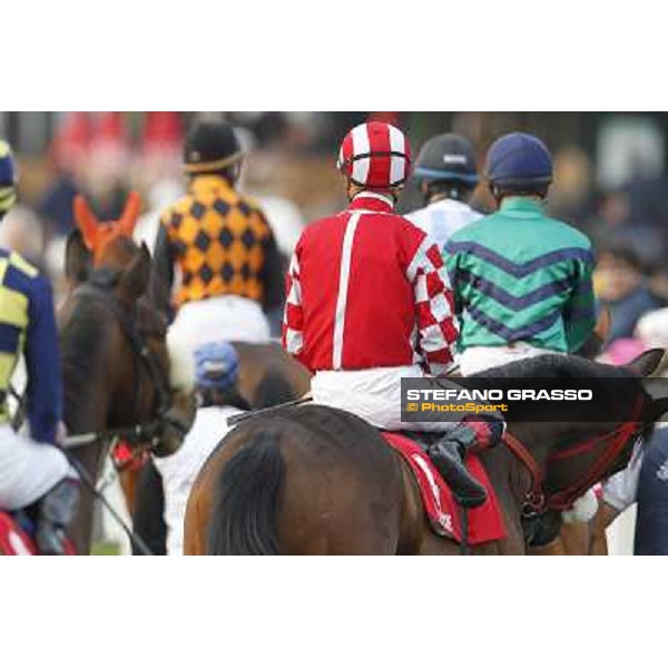 Stefano Landi on Facoltoso wins the 122° Premio Pisa Pisa - San Rossore racecourse, 25th march 2012 ph.Stefano Grasso