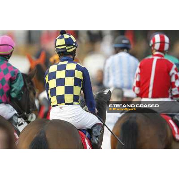 Stefano Landi on Facoltoso wins the 122° Premio Pisa Pisa - San Rossore racecourse, 25th march 2012 ph.Stefano Grasso