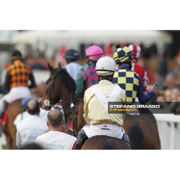 Stefano Landi on Facoltoso wins the 122° Premio Pisa Pisa - San Rossore racecourse, 25th march 2012 ph.Stefano Grasso