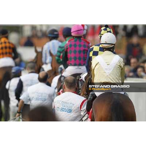 Stefano Landi on Facoltoso wins the 122° Premio Pisa Pisa - San Rossore racecourse, 25th march 2012 ph.Stefano Grasso