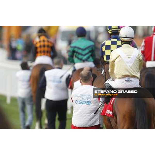 Stefano Landi on Facoltoso wins the 122° Premio Pisa Pisa - San Rossore racecourse, 25th march 2012 ph.Stefano Grasso