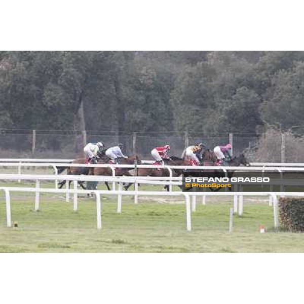 Stefano Landi on Facoltoso wins the 122° Premio Pisa Pisa - San Rossore racecourse, 25th march 2012 ph.Stefano Grasso