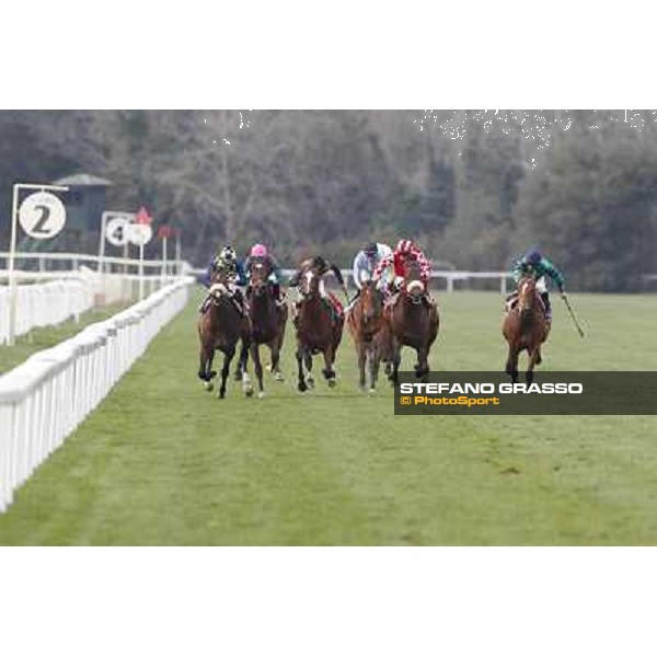 Stefano Landi on Facoltoso wins the 122° Premio Pisa Pisa - San Rossore racecourse, 25th march 2012 ph.Stefano Grasso