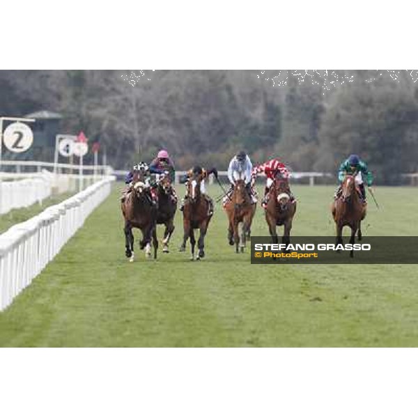 Stefano Landi on Facoltoso wins the 122° Premio Pisa Pisa - San Rossore racecourse, 25th march 2012 ph.Stefano Grasso