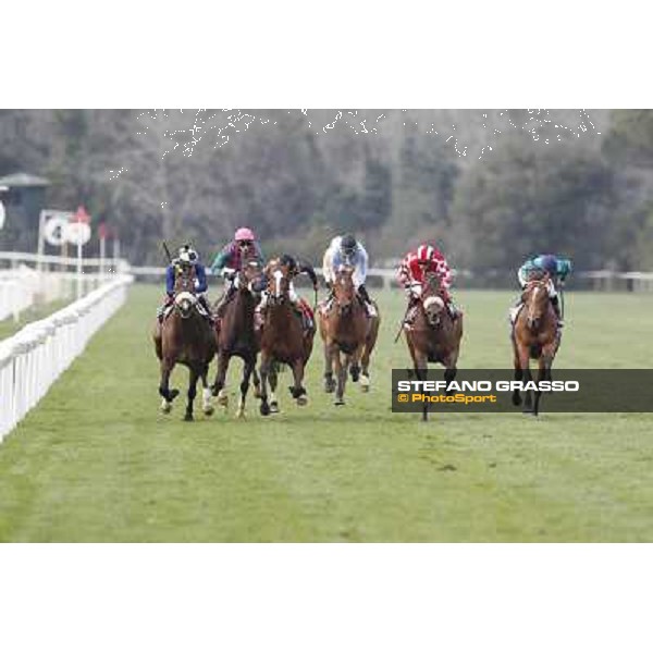 Stefano Landi on Facoltoso wins the 122° Premio Pisa Pisa - San Rossore racecourse, 25th march 2012 ph.Stefano Grasso