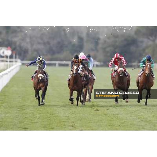 Stefano Landi on Facoltoso wins the 122° Premio Pisa Pisa - San Rossore racecourse, 25th march 2012 ph.Stefano Grasso