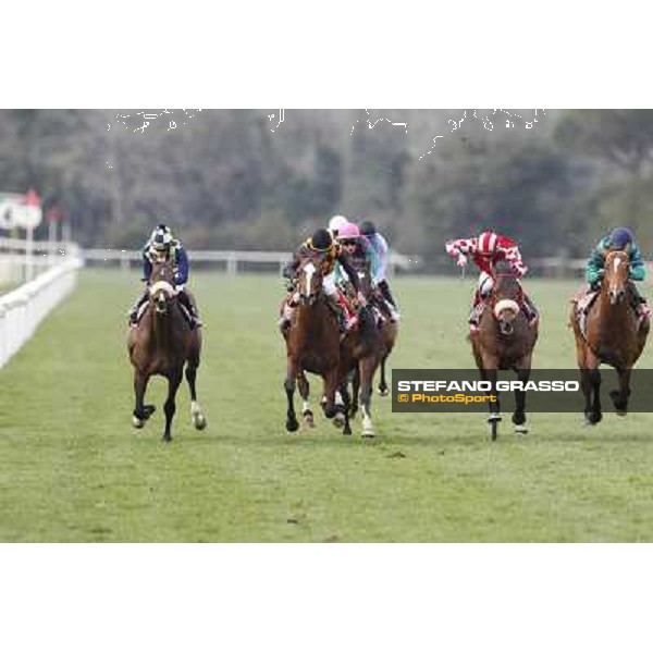 Stefano Landi on Facoltoso wins the 122° Premio Pisa Pisa - San Rossore racecourse, 25th march 2012 ph.Stefano Grasso