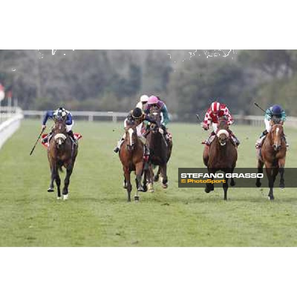 Stefano Landi on Facoltoso wins the 122° Premio Pisa Pisa - San Rossore racecourse, 25th march 2012 ph.Stefano Grasso