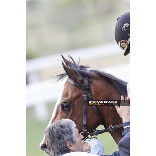 Stefano Landi on Facoltoso wins the 122° Premio Pisa Pisa - San Rossore racecourse, 25th march 2012 ph.Stefano Grasso