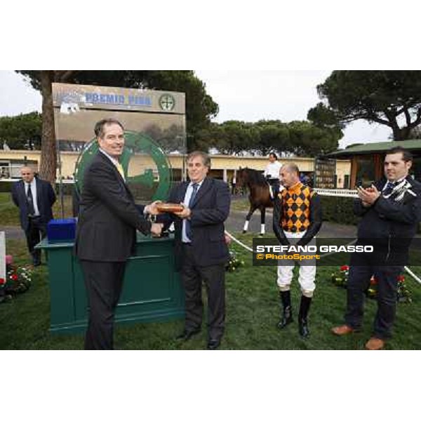 Stefano Landi on Facoltoso wins the 122° Premio Pisa Pisa - San Rossore racecourse, 25th march 2012 ph.Stefano Grasso