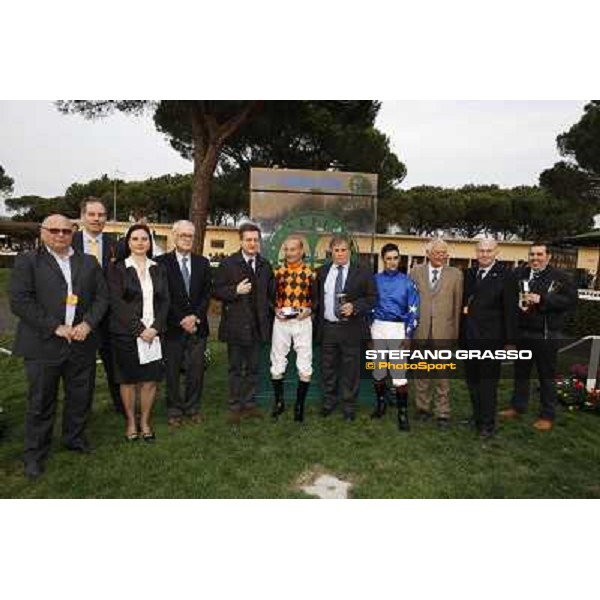 Stefano Landi on Facoltoso wins the 122° Premio Pisa Pisa - San Rossore racecourse, 25th march 2012 ph.Stefano Grasso