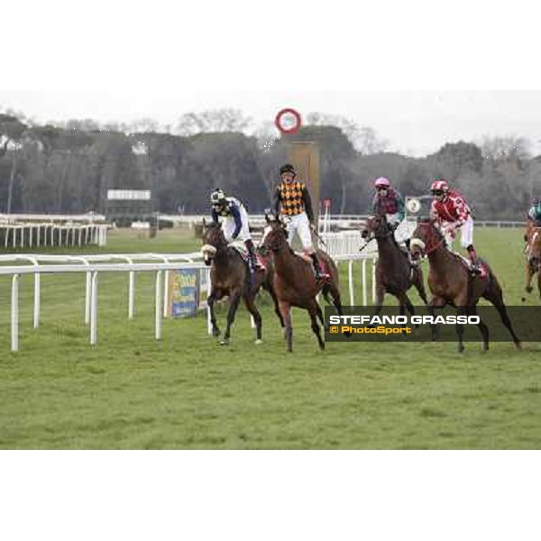 Stefano Landi on Facoltoso wins the 122° Premio Pisa Pisa - San Rossore racecourse, 25th march 2012 ph.Stefano Grasso