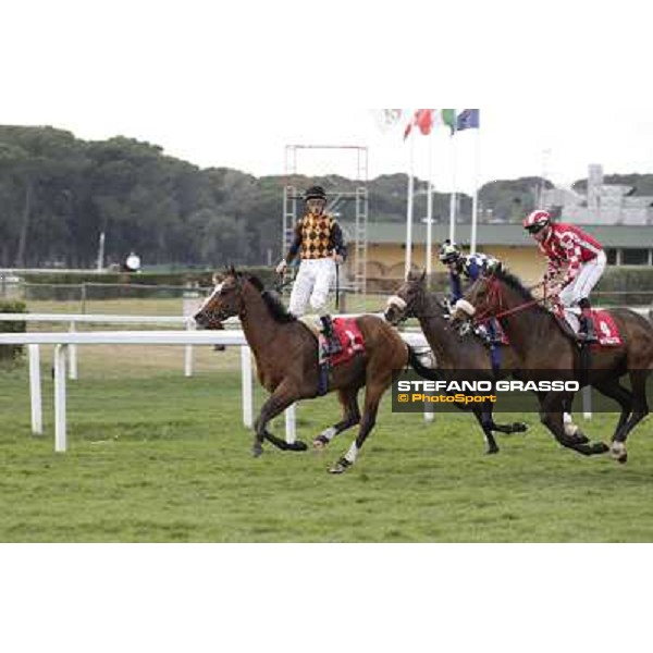 Stefano Landi on Facoltoso wins the 122° Premio Pisa Pisa - San Rossore racecourse, 25th march 2012 ph.Stefano Grasso