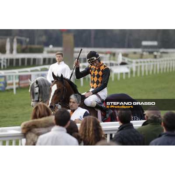 Stefano Landi on Facoltoso wins the 122° Premio Pisa Pisa - San Rossore racecourse, 25th march 2012 ph.Stefano Grasso