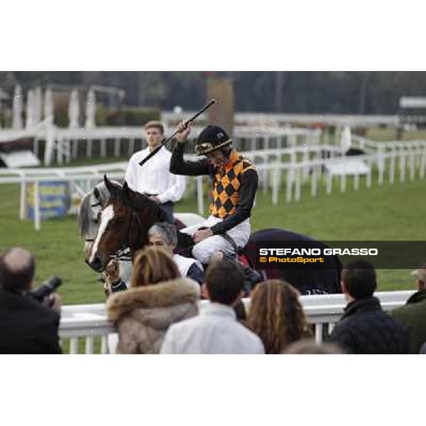 Stefano Landi on Facoltoso wins the 122° Premio Pisa Pisa - San Rossore racecourse, 25th march 2012 ph.Stefano Grasso