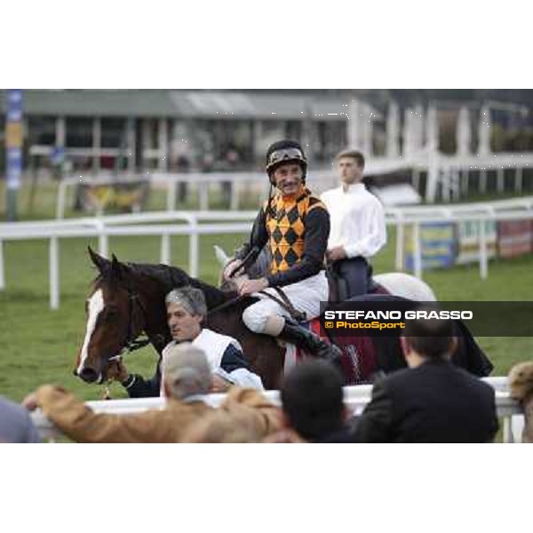 Stefano Landi on Facoltoso wins the 122° Premio Pisa Pisa - San Rossore racecourse, 25th march 2012 ph.Stefano Grasso