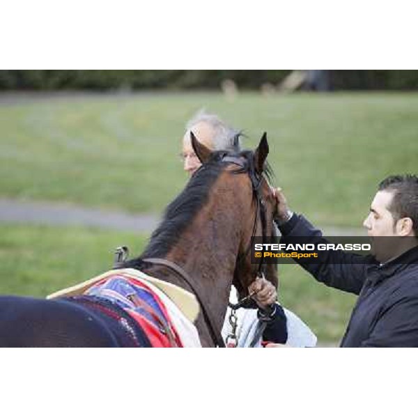 Stefano Landi on Facoltoso wins the 122° Premio Pisa Pisa - San Rossore racecourse, 25th march 2012 ph.Stefano Grasso