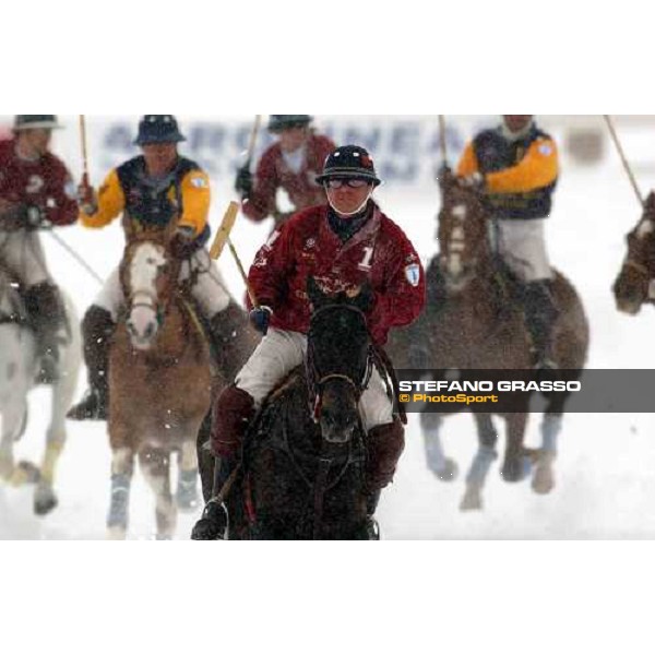 Cortina winter polo Cup 2004 Lake of Misurina febr. 21 2004 ph.Stefano Grasso
