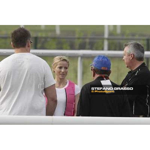 Shantal Sutherland during morning track works at Meydan Dubai, 28th march 2012 ph.Stefano Grasso