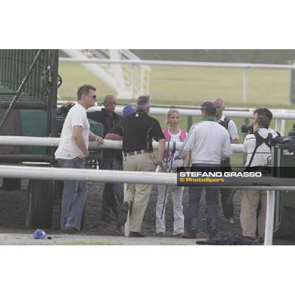 Shantal Sutherland during morning track works at Meydan Dubai, 28th march 2012 ph.Stefano Grasso