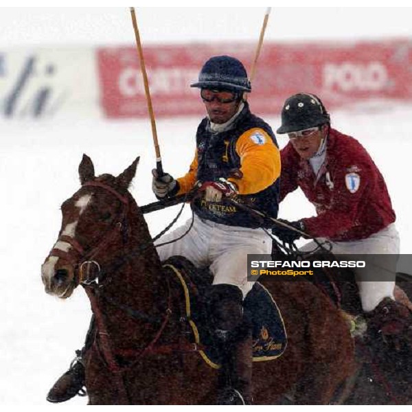 Cortina winter polo Cup 2004 Lake of Misurina febr. 21 2004 ph.Stefano Grasso
