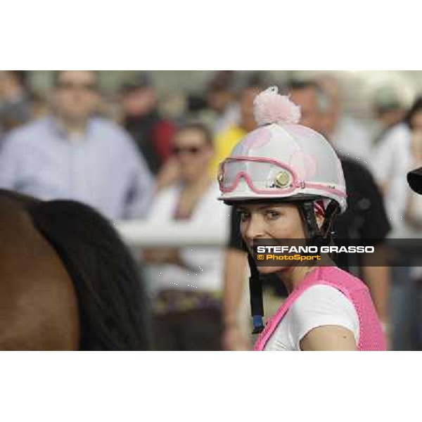 Shantal Sutherland during morning track works at Meydan Dubai, 28th march 2012 ph.Stefano Grasso