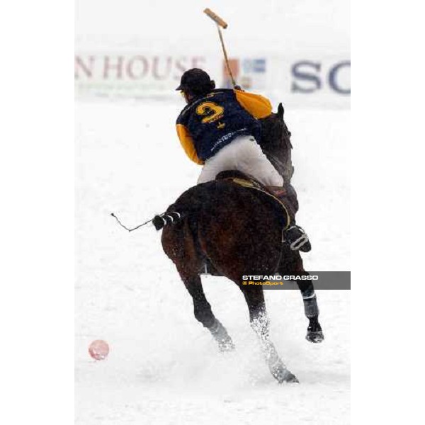 Cortina winter polo Cup 2004 Lake of Misurina febr. 21 2004 ph.Stefano Grasso