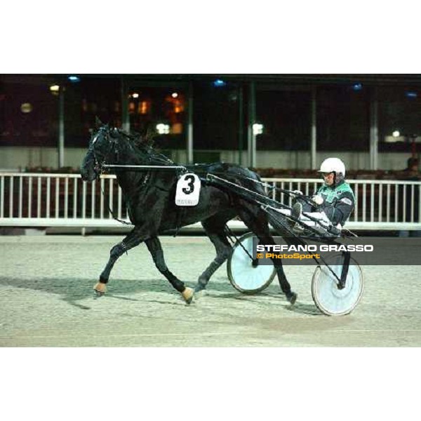 Ebony Kronos - Enrico Bellei Gran Premio Unire - Regione Autonoma Friuli Venezia Giulia Triest, 13 november 2004 ph. Stefano Grasso