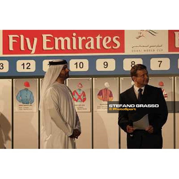 Saeed Bin Suroor The Barrier Draw of the Dubai World Cup Dubai, 28th march 2012 ph.Stefano Grasso