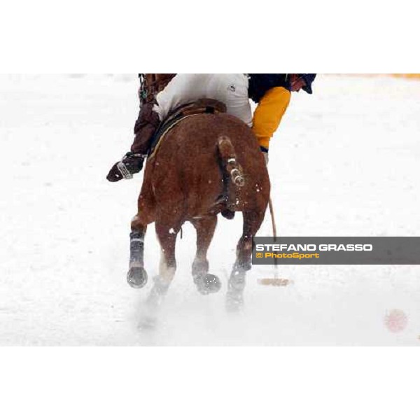 Cortina winter polo Cup 2004 Lake of Misurina febr. 21 2004 ph.Stefano Grasso