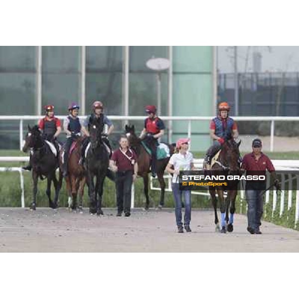 Felix Coetzee on Rocket Man Meydan - morning track works Dubai, 29th march 2012 ph.Stefano Grasso