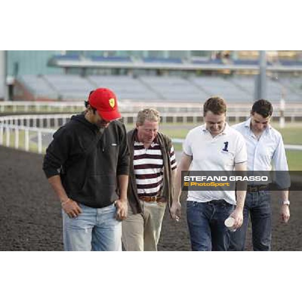 Morning track works - Marco Botti, Corn Marnane and friends Dubai, Meydan racecourse - 30th march 2012 ph.Stefano Grasso