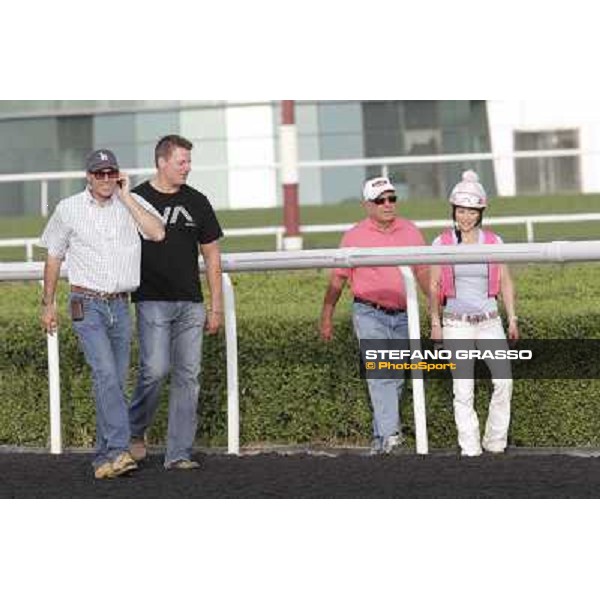 Morning track works - Chantal Sutherland Dubai, Meydan racecourse - 30th march 2012 ph.Stefano Grasso